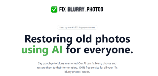 Fix Blurry Photos