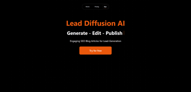 Lead Diffusion AI