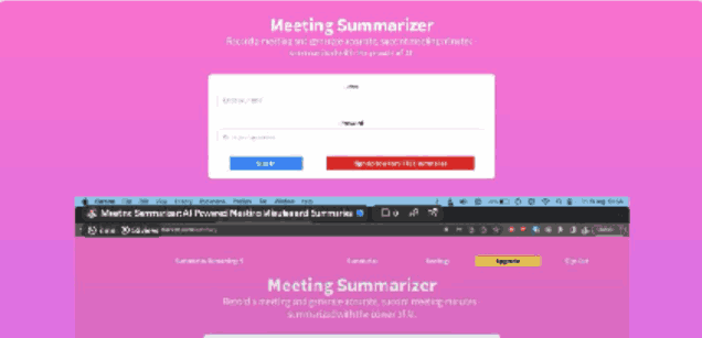 Meeting Summarizer
