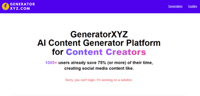 GeneratorXYZ