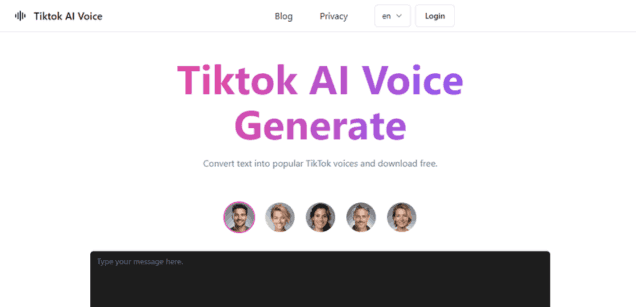 TikTok AI Voice
