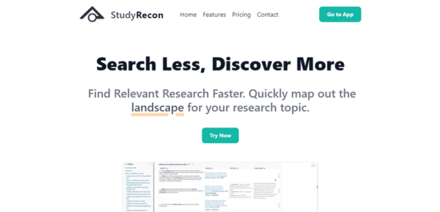 StudyRecon