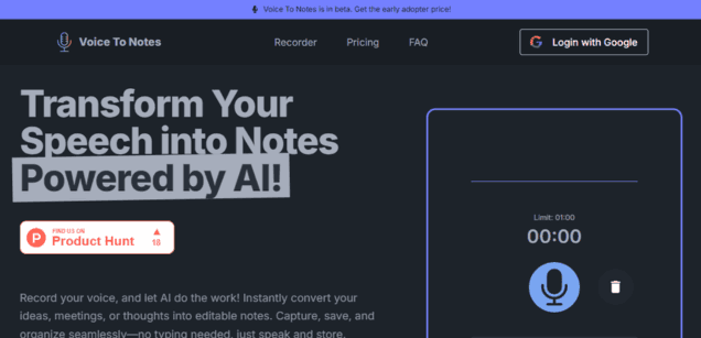 Voice To Notes