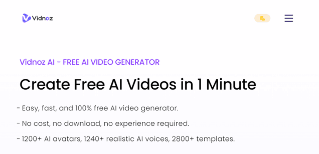 Vidnoz AI Tools