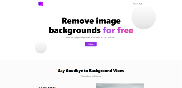 RemoveBG | Remove Image Backgrounds For Free
