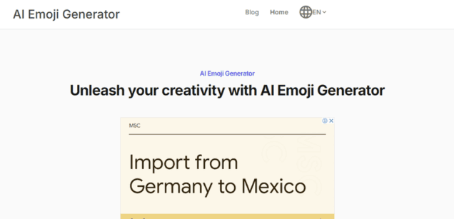 AI Emoji Generator