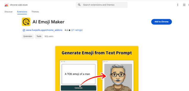 AI Emoji Maker - Chrome Extension