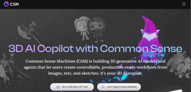 CSM AI - 3D World Models