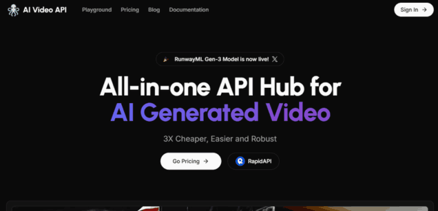AI Video API