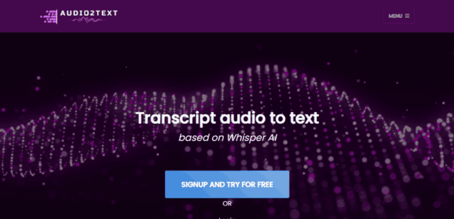 Audio2Text