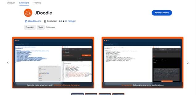 JDoodle - Chrome Extension