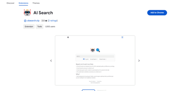 AI Search - Chrome Extension