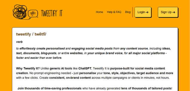 Tweetify It