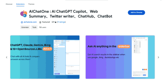 AIChatOne - Chrome Extension